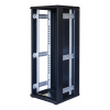 TOTEN System G, 19" golvskåp, 32U, 600x600, glasdörr fram, metalldörr G6.6632.9001