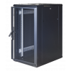 TOTEN System G, 19" golvskåp, 22U, 600x800, glasdörr fram, perforerad G6.6822.9801