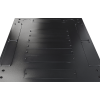 TOTEN System G, 19" golvskåp, 22U, 600x800, glasdörr fram, perforerad G6.6822.9801