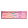 PINK LINE PK75 membrane keyboard RGB Keyboard UK layout GAM-021-RGB-P-UK