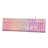 PINK LINE PK75 membrane keyboard RGB Keyboard UK layout GAM-021-RGB-P-UK
