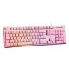 PINK LINE PK75 membrane keyboard RGB Keyboard UK layout GAM-021-RGB-P-UK