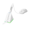 WHITE LINE WA91 RGB Mouse Bungee, vit GAM-044-W-RGB