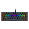 DELTACO GAMING Mechanical keyboard, 60% layout, Red switches, Swiss la GAM-075-CH