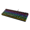 DELTACO GAMING mechanical keyboard with 60% layout, RGB, red switches GAM-075-DE