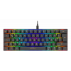 DELTACO GAMING mechanical keyboard with 60% layout, RGB, red switches GAM-075-DE