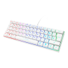 WHITE LINE WK85R Mechanical 60% keyboard, RGB, Red switches, CH layout GAM-075-W-CH