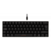 DELTACO GAMING Mekaniskt 60% RGB-tangentbord, röda brytare, 62 tangent GAM-075
