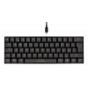 DELTACO GAMING Mekaniskt 60% RGB-tangentbord, röda brytare, 62 tangent GAM-075