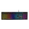 DELTACO GAMING DK310 Mechanical keyboard, Red switches, RGB, black GAM-112