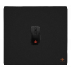 DELTACO GAMING DMP460 L Mousepad, 450x400x4mm, stitched edges, black GAM-137