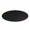 DELTACO GAMING DFP430 RGB Floorpad, 110x110cm, black GAM-138