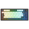 Möt DK480 – ett premium mekaniskt gamingtangentbord i 75%-format, utvecklat för gamers, kreatörer och tangentbordsentusiaster som ställer höga krav på både prestanda och komfort.Med en 5-lagers gasket-konstruktion erbjuder DK480 en mjukare och mer förfina