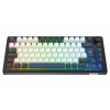 Möt DK480 – ett premium mekaniskt gamingtangentbord i 75%-format, utvecklat för gamers, kreatörer och tangentbordsentusiaster som ställer höga krav på både prestanda och komfort.Med en 5-lagers gasket-konstruktion erbjuder DK480 en mjukare och mer förfina