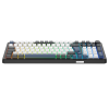 Möt DK490 – ett premium mekaniskt gamingtangentbord i 96%-format, utvecklat för gamers, kreatörer och tangentbordsentusiaster som ställer höga krav på både prestanda och komfort.Med en 5-lagers gasket-konstruktion erbjuder DK490 en mjukare och mer förfina