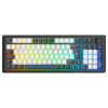 Möt DK490 – ett premium mekaniskt gamingtangentbord i 96%-format, utvecklat för gamers, kreatörer och tangentbordsentusiaster som ställer höga krav på både prestanda och komfort.Med en 5-lagers gasket-konstruktion erbjuder DK490 en mjukare och mer förfina