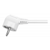 DELTACO outlet 4xCEE 7/3 1xCEE 7/7 1,5m white GT-0400