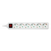 Grenuttag 6 uttag 5m kabel Deltaco GT-0652