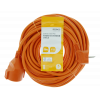 DELTACO Extension cord IP20 H05VV-F 3G1.5 20M, orange color GT-979
