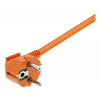 DELTACO Extension cord IP20 H05VV-F 3G1.5 20M, orange color GT-979
