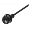 DELTACO Extension cord IP44 H07RN-F 3G1.5 20M, black color GT-981