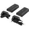 DELTACO Ethernet HDMI-förlängare, 120 meter i 1080P med Cat6, svart