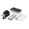 DELTACO PRIME 5-ports HDMI-switch, IR-fjärr, Ultra HD i 60Hz, svart HDMI-7027