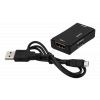 DELTACO HDMI-förlängare, Ultra HD30/60Hz,40/25m, HDCP 2.2, svart HDMI-7036