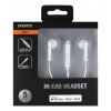 STREETZ in-ear Lightning headset, MFi, volume control, remote, white HL-390
