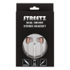 Headset - In-Ear m mikrofon svarsknapp Dual Drivar