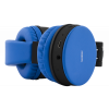STREETZ Vikbart on-ear BT headset, 3.5 mm, blå HL-BT401