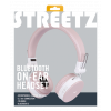STREETZ Vikbart on-ear BT headset, 3.5 mm, rosa HL-BT402