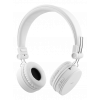 STREETZ Vikbart on-ear BT headset, 3.5 mm, vit HL-BT403