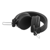 STREETZ headset for smartphone, microphone, 1-button, 1,5m, black HL-W200