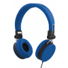 STREETZ headset for smartphone, microphone, 1-button, 1,5m, blue HL-W201