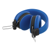 STREETZ headset for smartphone, microphone, 1-button, 1,5m, blue HL-W201