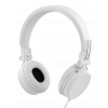 STREETZ headset for smartphone, microphone, 1-button, 1,5m, white HL-W203