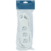 Nordic Quality Power 3-way socket grounded (D), 5m KF-DB-03(grounded) 5M