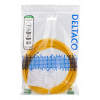 DELTACO OS2 fiberkabel LC – LC, duplex, singlemode, APC, 9/125, 10m LCLC-10S-APC