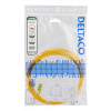 DELTACO OS2 fiberkabel LC – LC, simplex, singlemode, UPC, 9/125, 4m LCLC-4S-SI