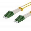 DELTACO OS2 fiberkabel LC – LC, duplex, singlemode, APC, 9/125, 5m LCLC-5S-APC
