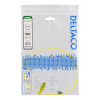 DELTACO OS2 fibersvans, LC, simplex, APC, 9/125, 1,5m LCPT-1S-5-APC