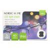 LED ljusslinga 3m 40 dioder inomhus/utomhus RGB LGT-106