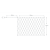 LED ljusnät 300x200cm 108 dioder inomhus/utomhus LGT-127