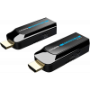 HDMI förlängare, punk till punktkonfiguration, 1080p, 120m, svart LKV372S