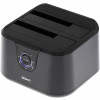 Extern Dockning för 2 x 2.5/3.5 SATA HDD, USB 3.0