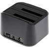 Extern Dockning för 2 x 2.5/3.5 SATA HDD, USB 3.0