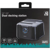 Extern Dockning för 2 x 2.5/3.5 SATA HDD, USB 3.0