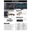 ICY DOCK 1x 3.5" SATA in 1x 5.25" bay mobile rack fanless keylock tray MB171SP-1B