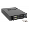 ICY DOCK ToughArmor 2x 2.5" to 1x 3.5" bay mobile rack SAS/SATA metal MB492SKL-B